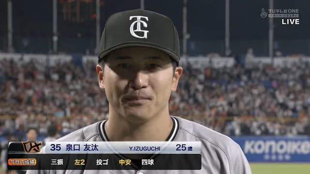 泉口友汰(26) .351 1本 4打点 OPS.888