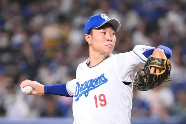 高橋宏斗　5登板1勝3敗 防御率4.61 奪三振率5.93 K/BB2.25 WHIP1.43