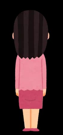 【画像】後ろ姿だけはエロかわいい女子中学生