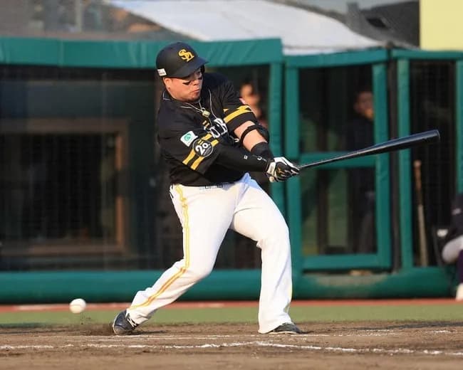 ソフトバンク山川打率.189