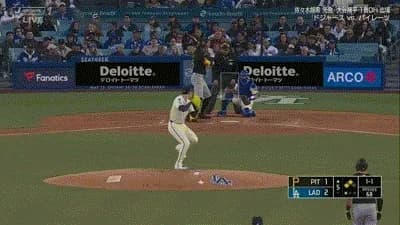 ドジャース・佐々木朗希、5回に逆転を許してしまう…