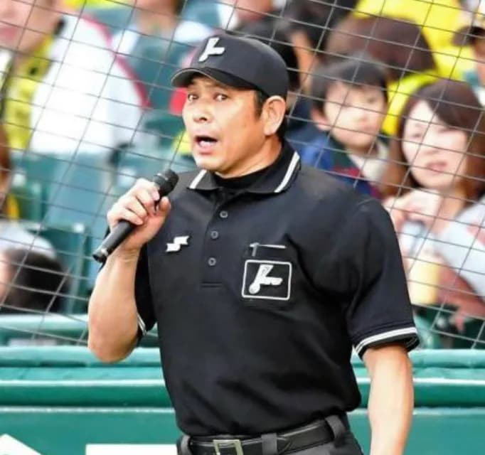 眞鍋審判 「えー球審の眞鍋です。阪神タイガースのみジャッジ厳しくします。」