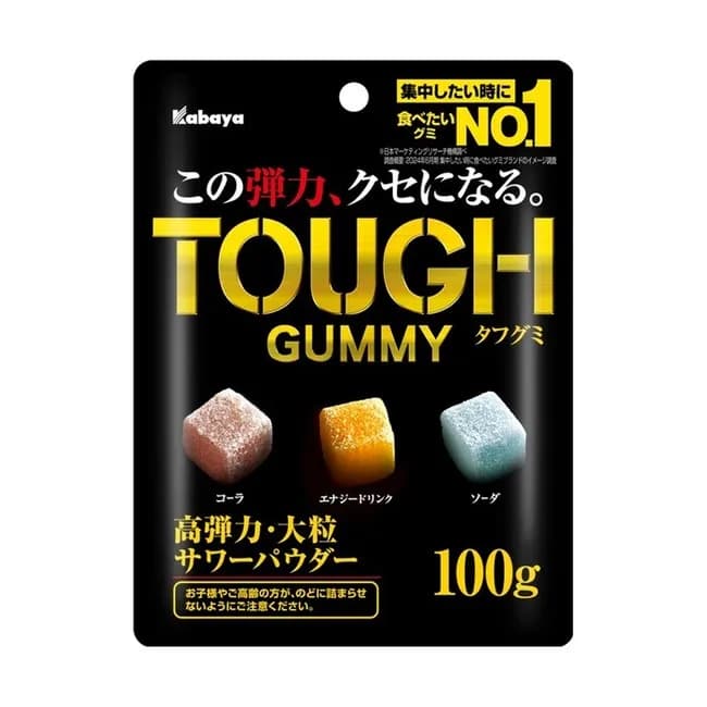 「タフグミ」、2024年度グミ市場で単品売上金額ナンバーワンに