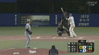 【中日対阪神4回戦】中日　代走・樋口、牽制アウト…