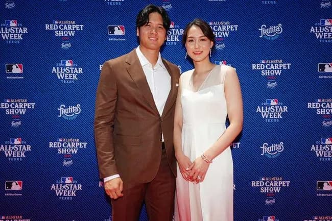 大谷の娘、名前は非公表
