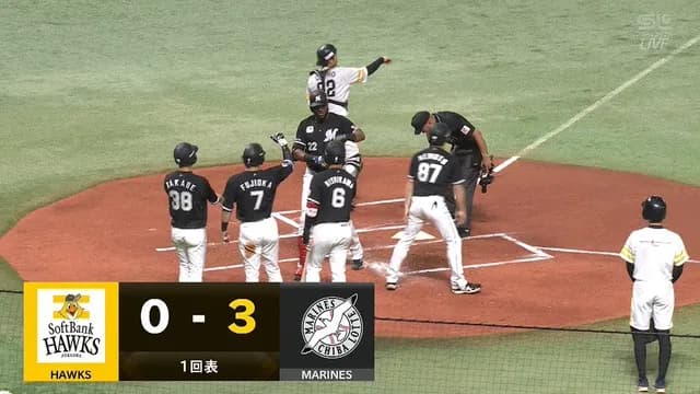 ボロボロのソフトバンク、試合開始5分で逝く…　ポランコにスリーラン被弾