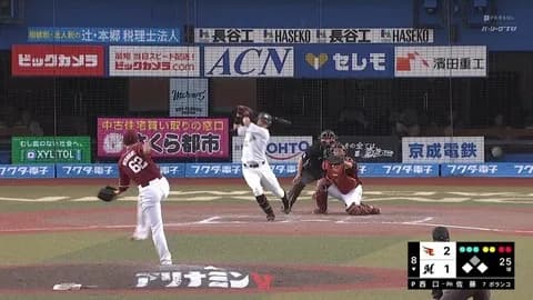 ロッテ、何回もチャンス作ってるのに得点圏で点が入らない