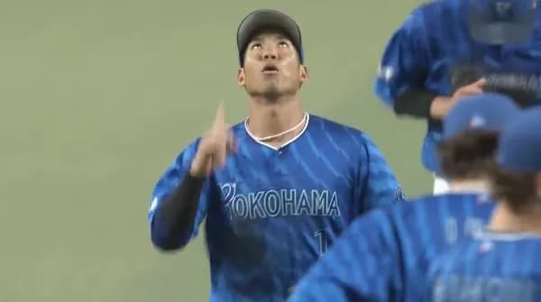 DeNA桑原将志選手　昨日2安打、本日3安打猛打賞の活躍「（死球は）大丈夫です。今年は当たり年かな」