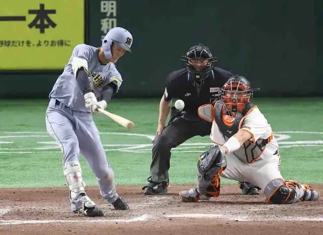 阪神・小幡竜平「しっかりスイングすることをまず心がけて」2戦連続マルチで5月打率・444