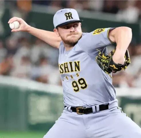 【阪神】ビーズリー第２先発で今季初勝利　日本に愛着、謙虚な助っ人「素晴らしい打線が生んだ流れ」