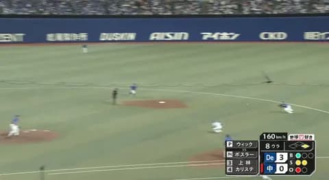 DeNAウィックが１６０キロ…中日・勝野と１日で２人が１６０キロ計測する“珍事”