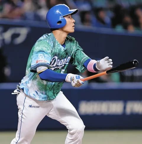 中日上林、チームに欠かせない存在に　いまだに4部門でチームトップ