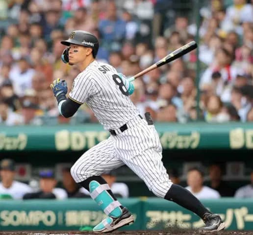 【阪神】佐藤輝明「いいピッチャーなんで」中日高橋宏から勝利呼ぶ適時打　セ打点＆本塁打王快走