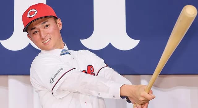 カープドラ1佐々木泰 .583(12-7) 1本 OPS1.476 三振0←この化物ルーキーを1軍に上げるべき？