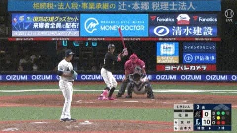 ロッテ、３試合連続完封負けで西武に３タテを食らう　ファンからはブーイング