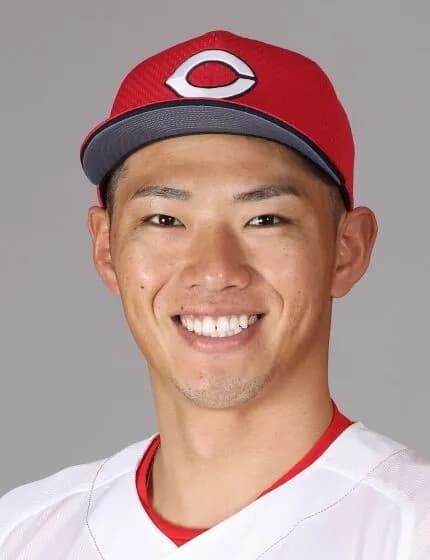 C-中村奨成.364（44-16）3打点　出塁率.417 OPS.894