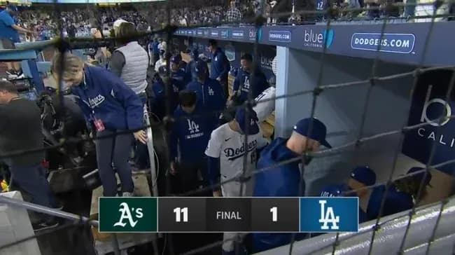 ドジャース、5被弾11失点の大敗　打線は得点圏で12の0　大谷翔平は技巧派左腕を攻略できず、連続試合安打ストップ