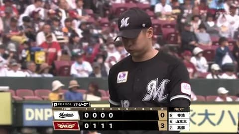 吉井監督、4回3失点の種市について「今日は全然ダメでしたね」