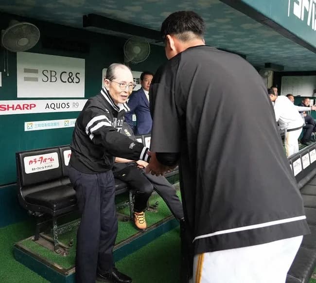 リチャードのHRを知った王貞治さん「大した奴だ……」