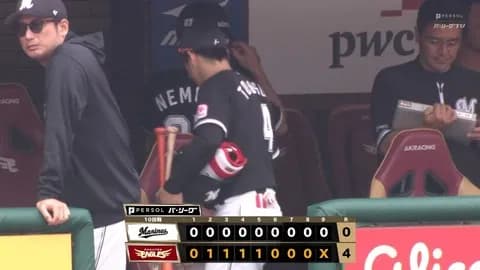 パ・リーグ順位表(5月14日)ロッテ5連敗で借金二桁突入、ハム逆転負けで連勝が5でストップ