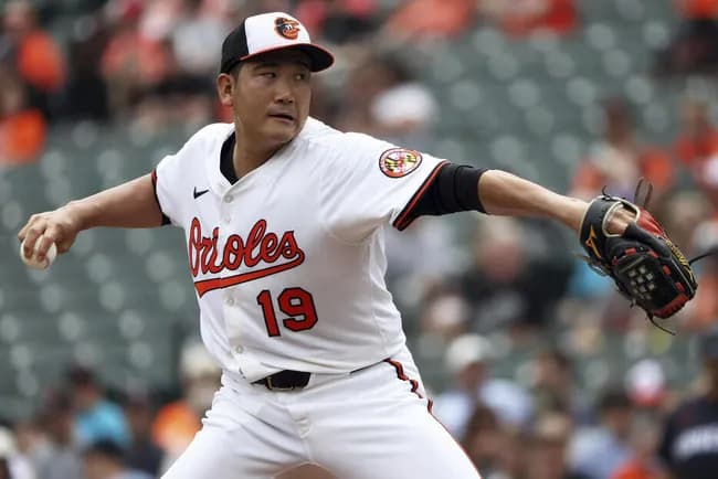 菅野智之さん、6回1/3を投げて6安打4失点、1四球、3三振