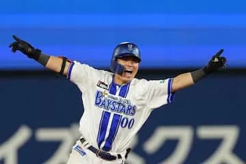 DeNA林　打率.176 出塁率 .349