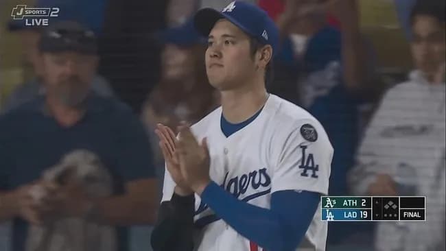 【MLB】ドジャースが打線爆発で大勝　大谷翔平は自身のボブルヘッド・デーに2打席連続アーチを含む6打点