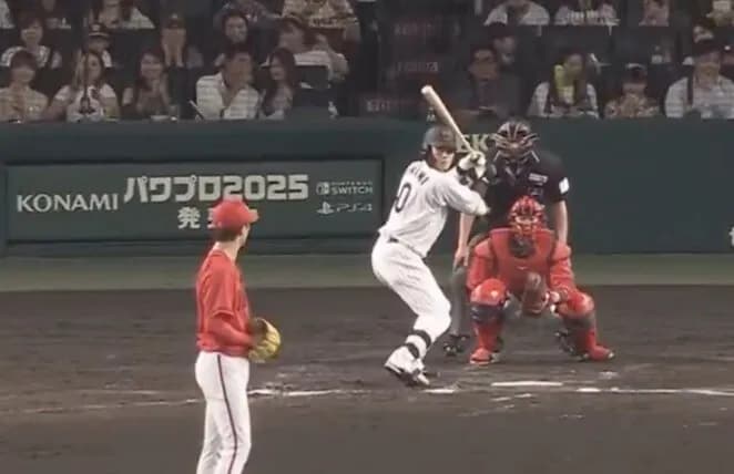 【7ウラ同点!!!】1死2,3塁から木浪の同点タイムリーが炸裂!!!!!!