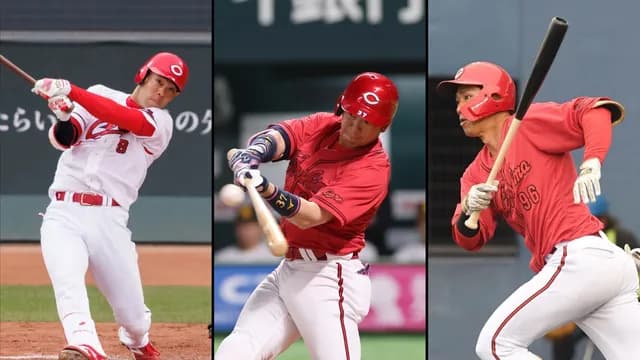 【難問】カープの1番センター候補『秋山.500/野間.324/奨成.313』誰がベスト？