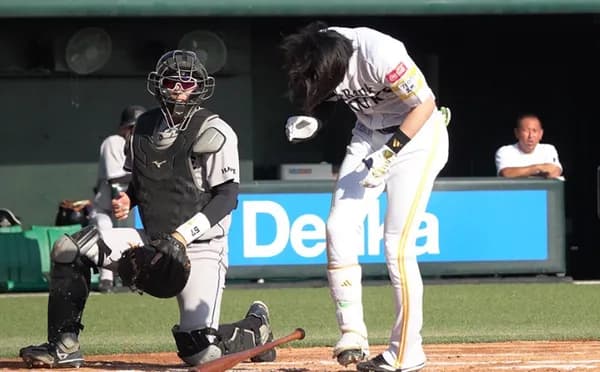 周東佑京、2軍戦で頭部死球　1軍に続き危険球退場