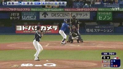 【ヤクルト対DeNA6回戦】DeNA・度会隆輝、ヤクルト・高梨から第３号２ランホームラン！リードを３点に広げる！！！！！！！！！！！！！