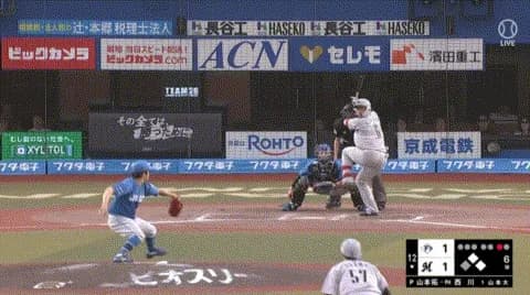 ロッテ・ドラ1西川泣く　代打サヨナラタイムリー！！！！！！