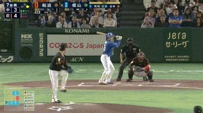 【巨人対中日8回戦】中日代打・板山、巨人・船迫から今季第１号逆転２ランホームラン！巨人は船迫が大炎上…