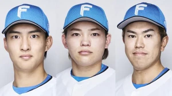 日本ハム、達孝太と田宮裕涼と今川優馬の3選手を登録抹消