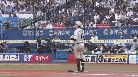 ロッテ寺地隆成(19) 打率.254 2本 5打点 OPS.691