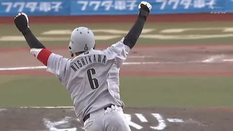 西川史礁はサヨナラ打をきっかけにまた打ちまくってくれるとええな