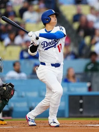 大谷翔平が3試合ぶり17号でMLBトップ！ベッツとの連弾に本拠ファン興奮　左翼手は微動だにせず