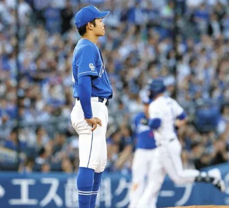 根尾2・2回 5安打2四死球5失点