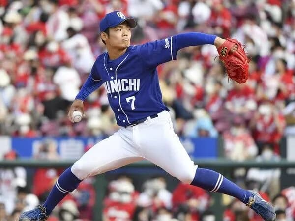 投手根尾さん、2回2/3を5失点でピシャリ！