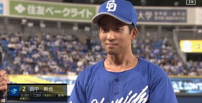 中日・田中幹也が9回に決勝弾！追いすがるDeNAを振り切る　8回の1イニングを無失点のマルテが来日初勝利