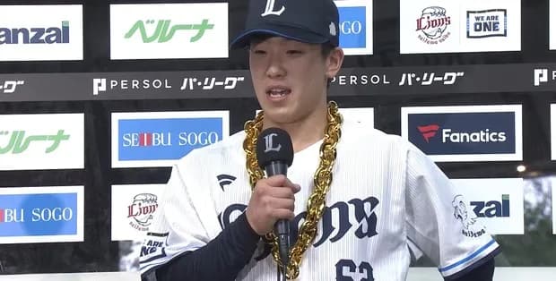 西武・滝沢夏央、左もも裏違和感で登録抹消