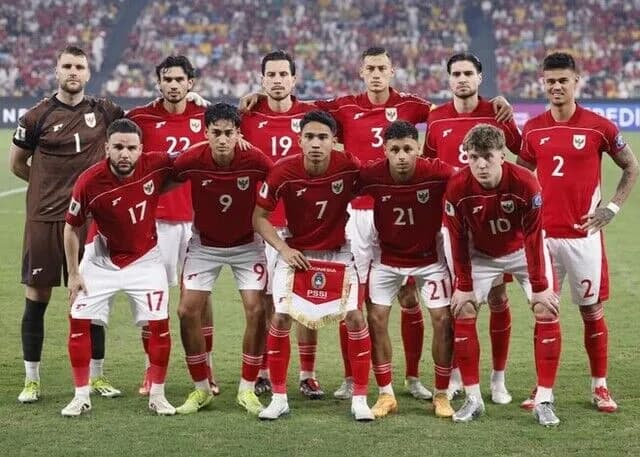 サッカーインドネシア代表さん、32人中19人が帰化選手