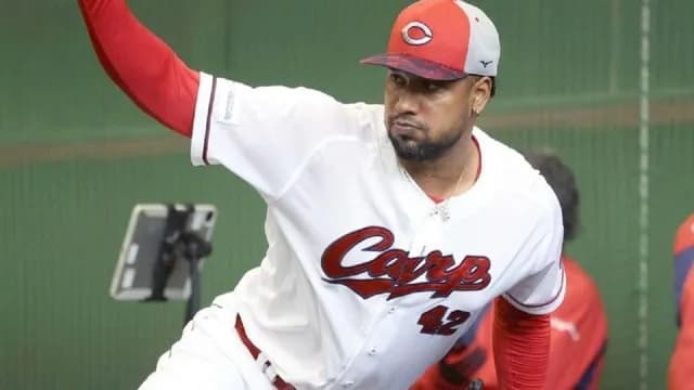 カープドミンゲス出産立ち合いのため一時帰国。復帰後はリリーフ調整がベスト？