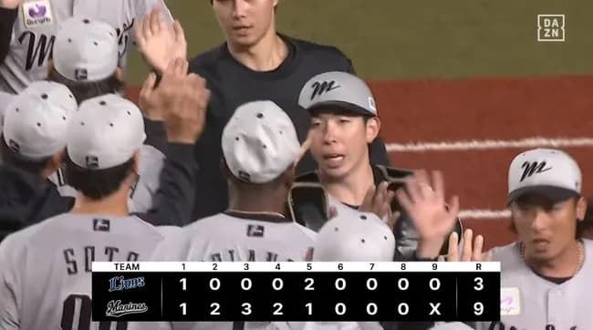 【ロッテ対西武8回戦】ロッテが９－３で西武に勝利し５月初の連勝！今季初の２試合連続２桁安打！今季最多の１５安打！寺地が本拠地初本塁打！小島は西武戦１２連勝！