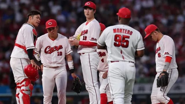 カープ森下6回2失点も散発4安打で3位転落。秋山マルチ。塹江-島内-森浦0封リレーも反撃及ばず【広島1-2DeNA/試合結果】