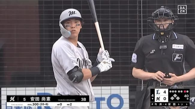 【朗報】ロッテ安田尚憲（26歳、打率.318）、ついに覚醒する