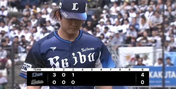 今井達也、圧巻の投球で5勝目「試合に勝てるゲーム作りをするのが仕事」
