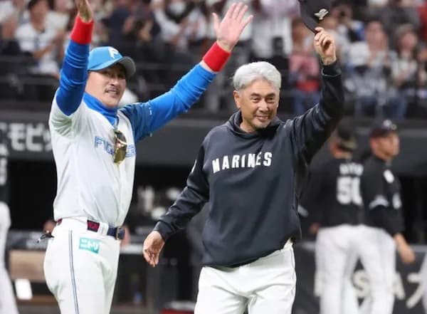 昨秋はCSで対戦も　首位・日本ハムと最下位・ロッテ、なぜ差がついたのか