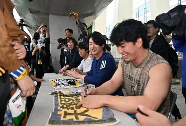 ソフバン急遽サイン会