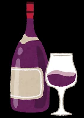 【画像】おっぱいを机に乗せてワイン飲む